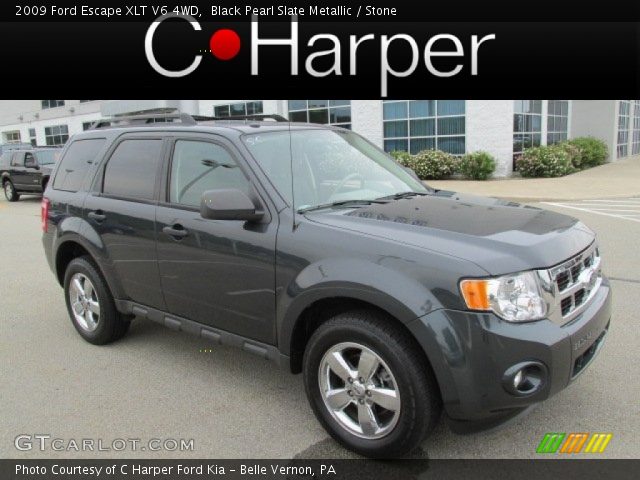 2009 Ford Escape XLT V6 4WD in Black Pearl Slate Metallic