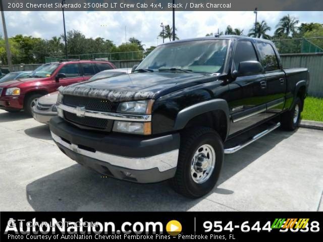 2003 Chevrolet Silverado 2500HD LT Crew Cab 4x4 in Black