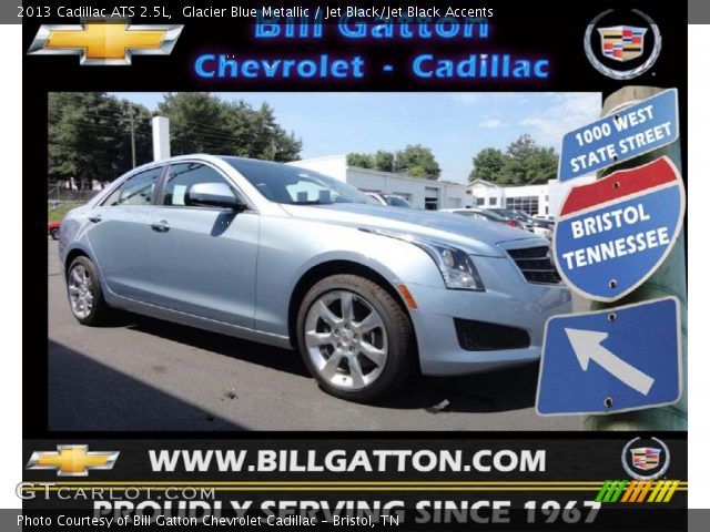 2013 Cadillac ATS 2.5L in Glacier Blue Metallic