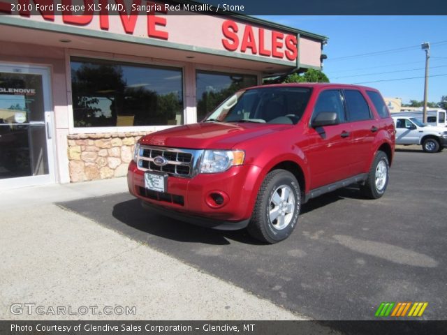 2010 Ford Escape XLS 4WD in Sangria Red Metallic