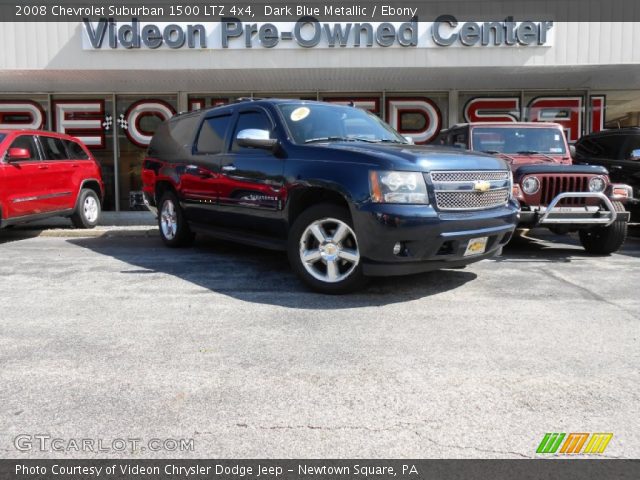 2008 Chevrolet Suburban 1500 LTZ 4x4 in Dark Blue Metallic