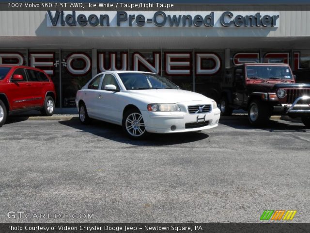 2007 Volvo S60 2.5T AWD in Ice White