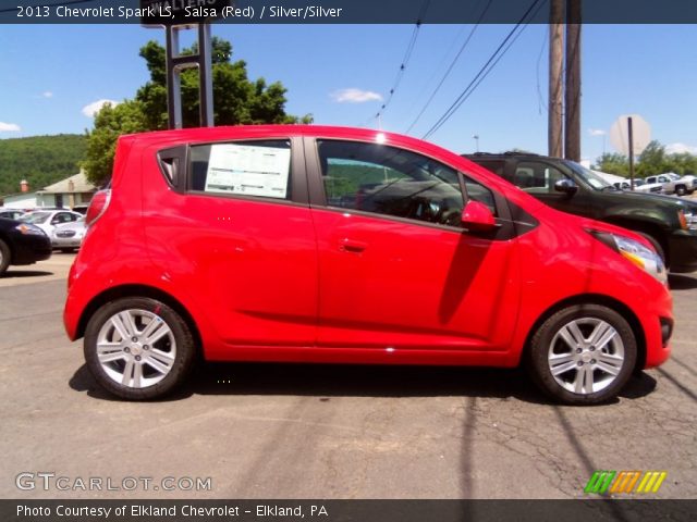 2013 Chevrolet Spark LS in Salsa (Red)