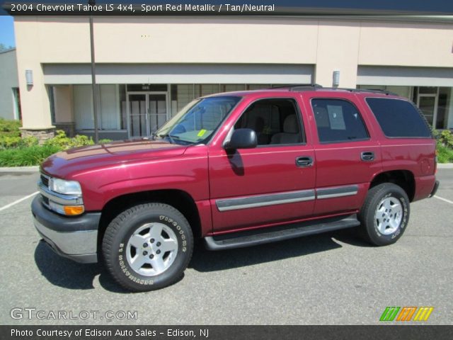2004 Chevrolet Tahoe LS 4x4 in Sport Red Metallic