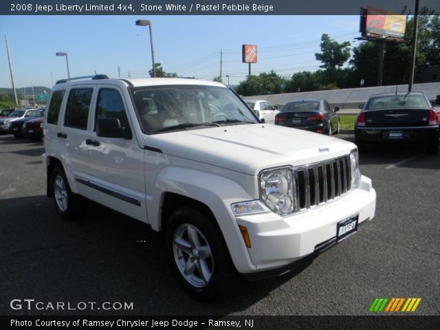2008 Jeep Liberty Limited 4x4 in Stone White