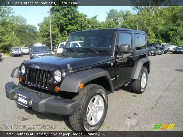 2012 Jeep Wrangler Sport 4x4 in Black