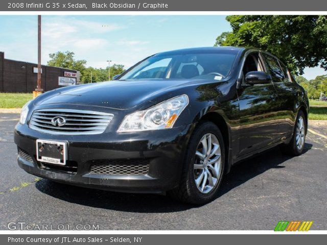 2008 Infiniti G 35 x Sedan in Black Obsidian