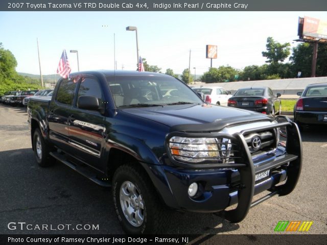 2007 Toyota Tacoma V6 TRD Double Cab 4x4 in Indigo Ink Pearl