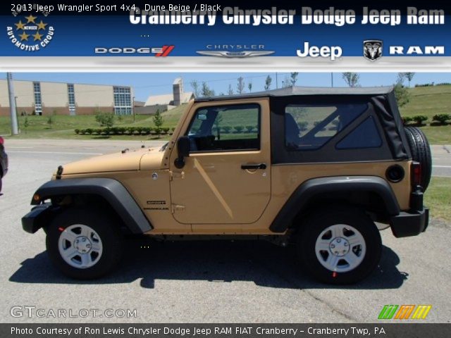 2013 Jeep Wrangler Sport 4x4 in Dune Beige