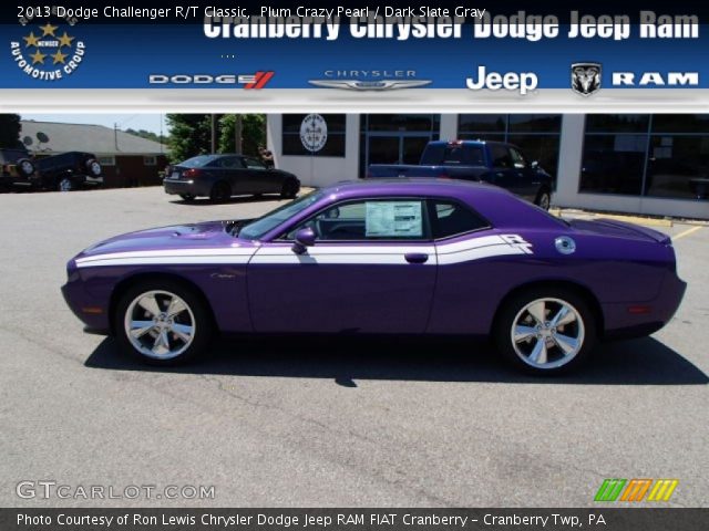 2013 Dodge Challenger R/T Classic in Plum Crazy Pearl