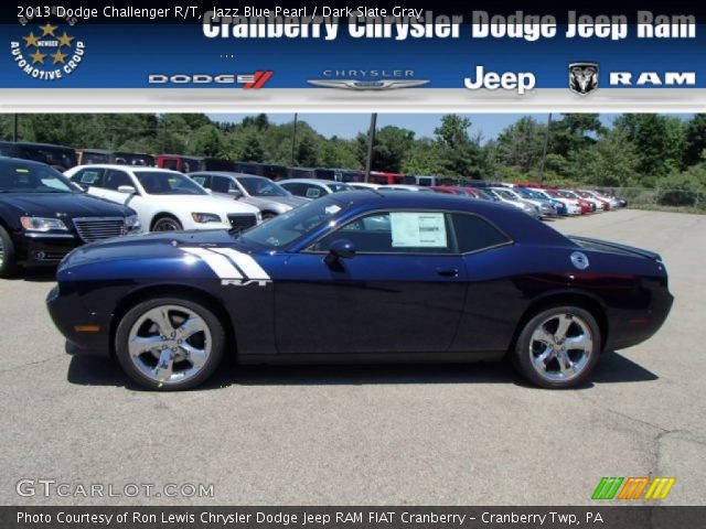 2013 Dodge Challenger R/T in Jazz Blue Pearl