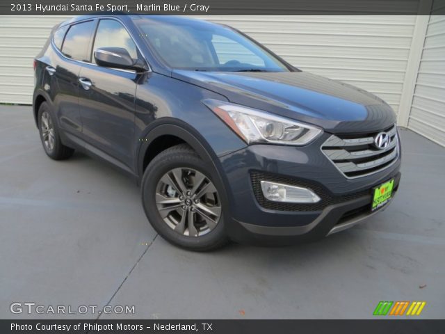2013 Hyundai Santa Fe Sport in Marlin Blue