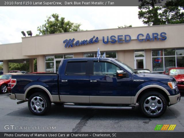 2010 Ford F150 Lariat SuperCrew in Dark Blue Pearl Metallic
