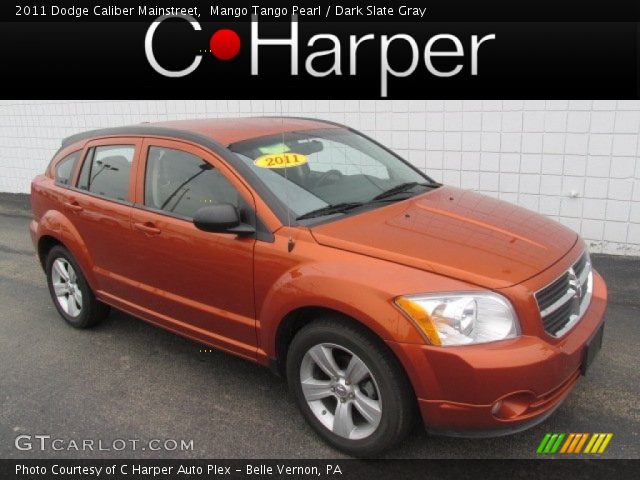 2011 Dodge Caliber Mainstreet in Mango Tango Pearl