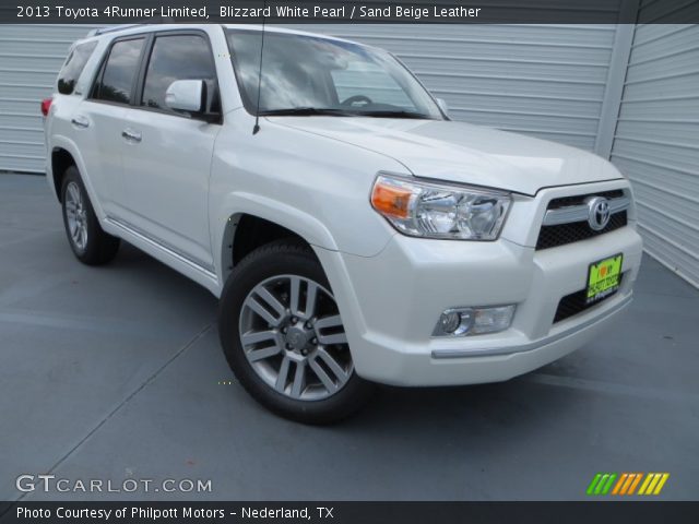 2013 Toyota 4Runner Limited in Blizzard White Pearl