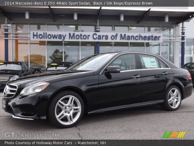 2014 Mercedes-Benz E 350 4Matic Sport Sedan in Black