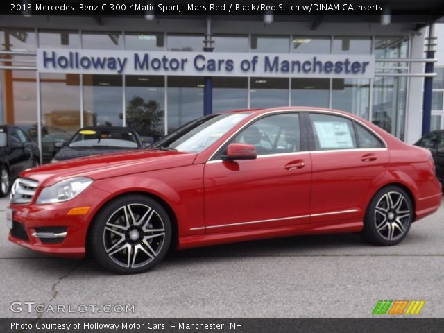 2013 Mercedes-Benz C 300 4Matic Sport in Mars Red