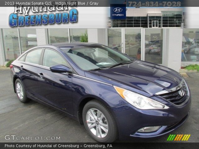 2013 Hyundai Sonata GLS in Indigo Night Blue