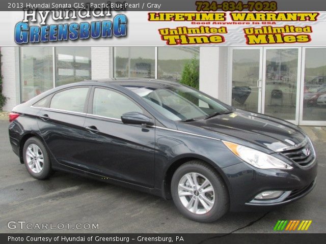 2013 Hyundai Sonata GLS in Pacific Blue Pearl