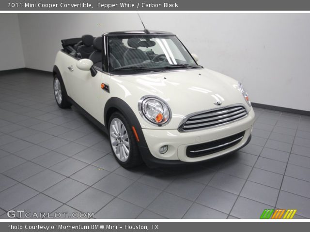 2011 Mini Cooper Convertible in Pepper White