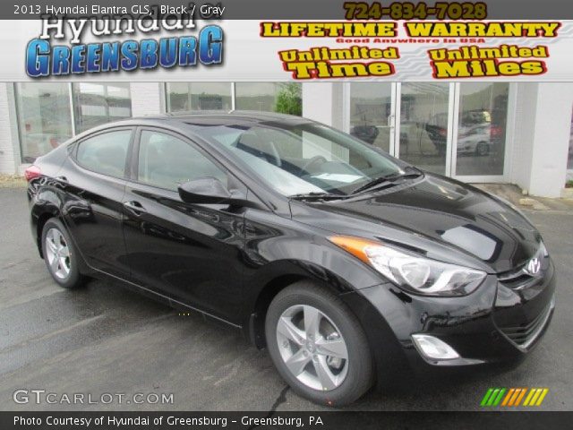 2013 Hyundai Elantra GLS in Black