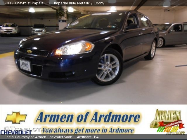2012 Chevrolet Impala LTZ in Imperial Blue Metallic