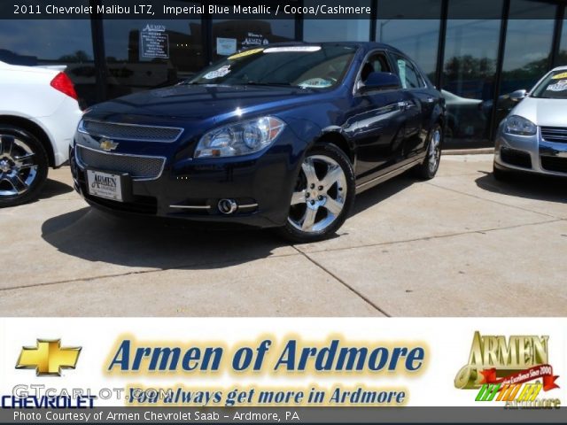 2011 Chevrolet Malibu LTZ in Imperial Blue Metallic