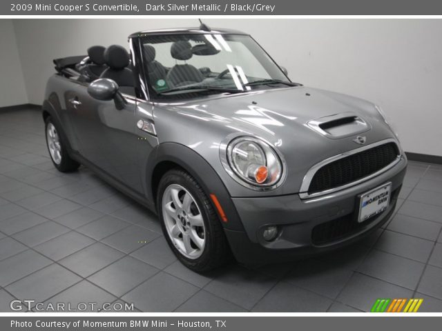 2009 Mini Cooper S Convertible in Dark Silver Metallic