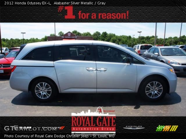 2012 Honda Odyssey EX-L in Alabaster Silver Metallic