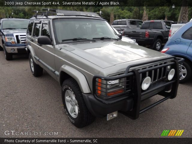 2000 Jeep Cherokee Sport 4x4 in Silverstone Metallic