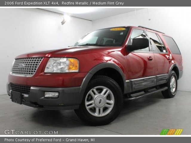 2006 Ford Expedition XLT 4x4 in Redfire Metallic