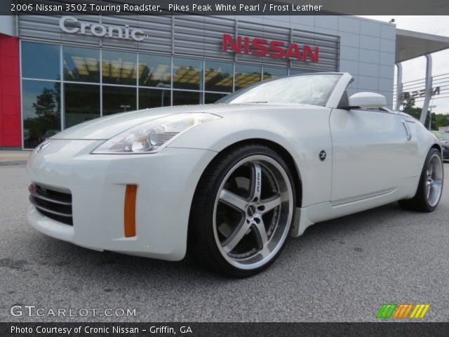 2006 350Z convertible nissan white #3