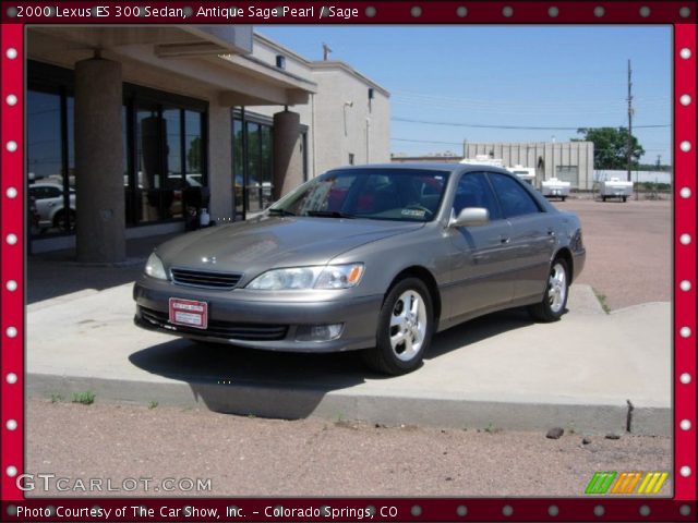 2000 Lexus ES 300 Sedan in Antique Sage Pearl