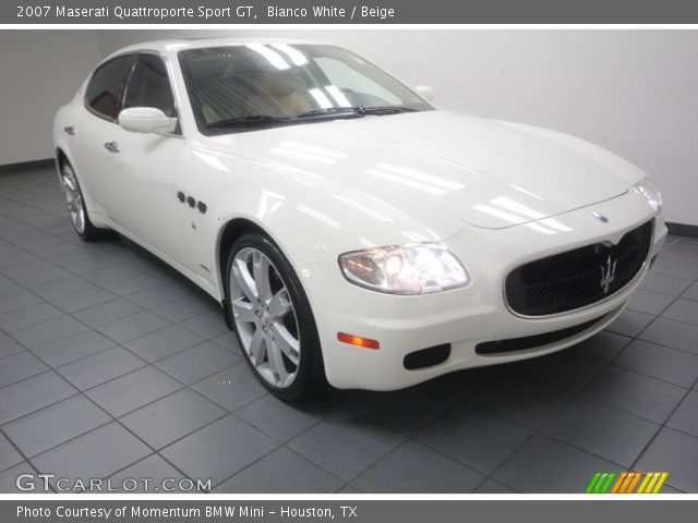 2007 Maserati Quattroporte Sport GT in Bianco White