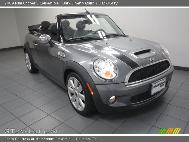 2009 Mini Cooper S Convertible in Dark Silver Metallic