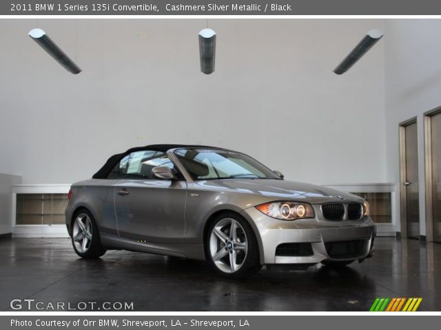 2011 BMW 1 Series 135i Convertible in Cashmere Silver Metallic