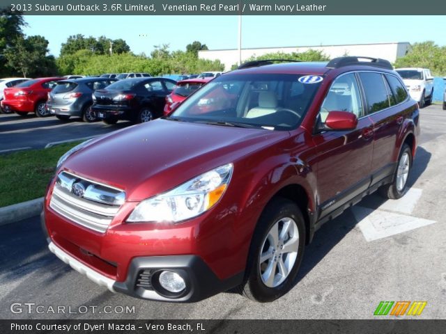 2013 Subaru Outback 3.6R Limited in Venetian Red Pearl