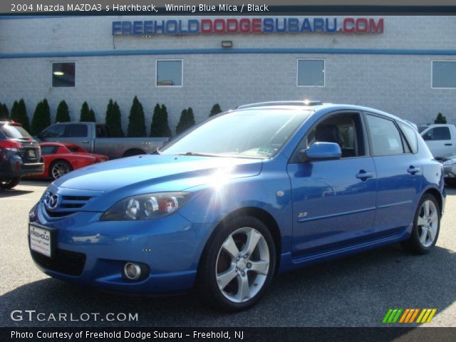 2004 Mazda MAZDA3 s Hatchback in Winning Blue Mica