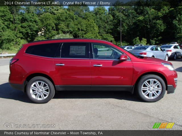 2014 Chevrolet Traverse LT AWD in Crystal Red Tintcoat