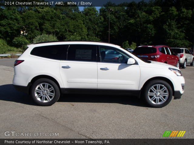 2014 Chevrolet Traverse LT AWD in White