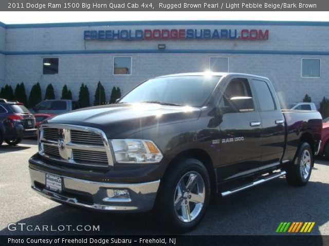 2011 Dodge Ram 1500 Big Horn Quad Cab 4x4 in Rugged Brown Pearl
