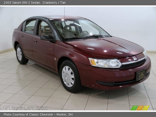 2003 Saturn ION 2 Sedan in Cranberry