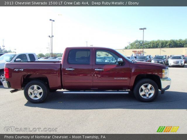 2013 Chevrolet Silverado 1500 LT Crew Cab 4x4 in Deep Ruby Metallic