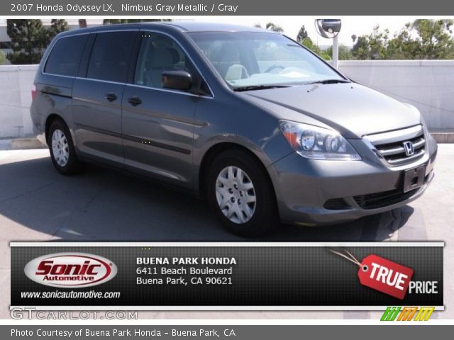 2007 Honda Odyssey LX in Nimbus Gray Metallic