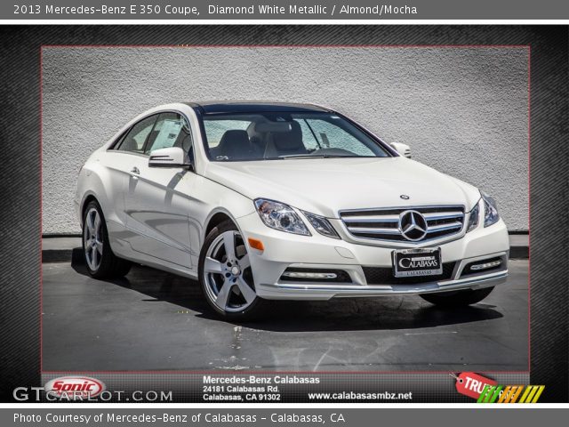 2013 Mercedes-Benz E 350 Coupe in Diamond White Metallic