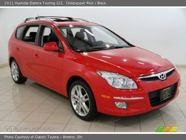2011 Hyundai Elantra Touring GLS in Chilipepper Red