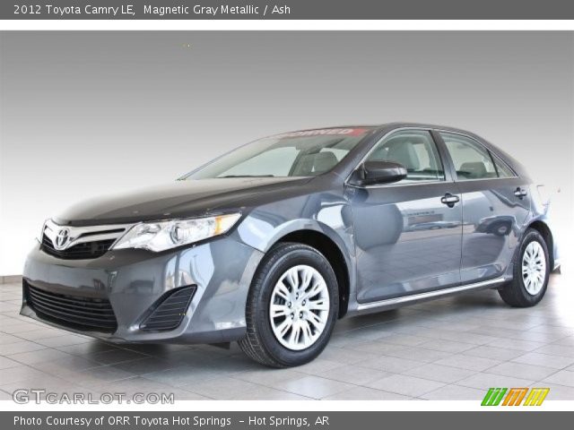 2012 Toyota Camry LE in Magnetic Gray Metallic