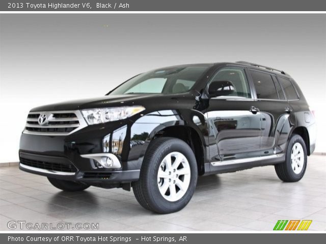 2013 Toyota Highlander V6 in Black