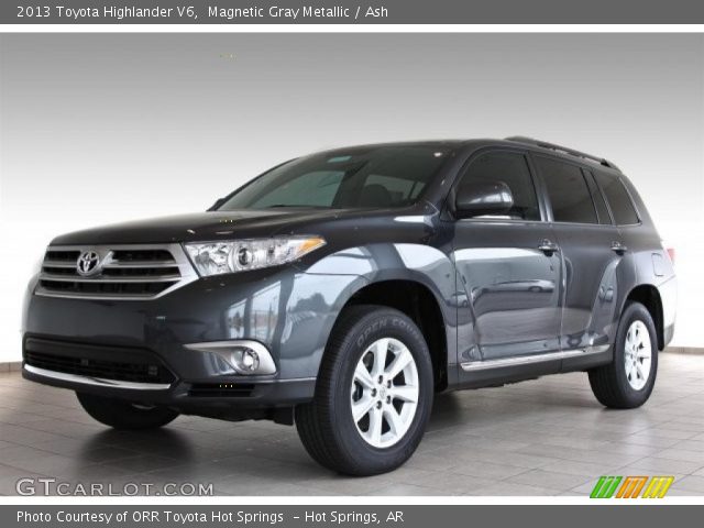 2013 Toyota Highlander V6 in Magnetic Gray Metallic