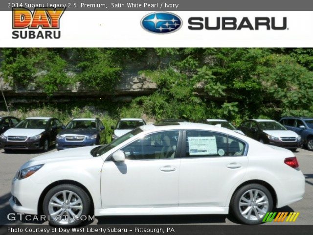 2014 Subaru Legacy 2.5i Premium in Satin White Pearl